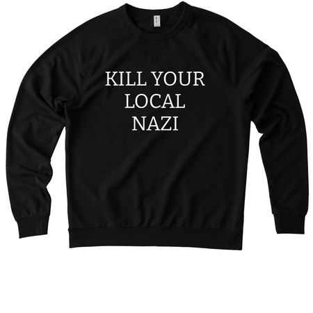 KYLN, a Deep Black Allmade Organic French Terry Crewneck Sweatshirt