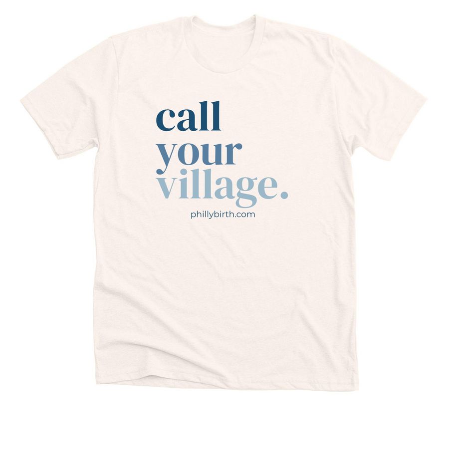 Phillybirth.com Shirts, a Heather Natural Premium Unisex Tee