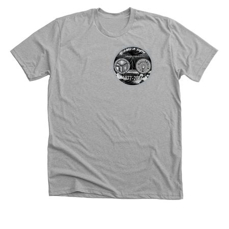 M. SMITH BLACK & GRAY&nbsp;, a Athletic Heather Premium Unisex Tee