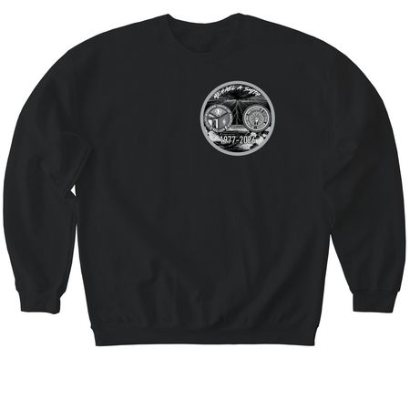 M. SMITH BLACK & GRAY&nbsp;, a Black Softstyle Crewneck Sweatshirt