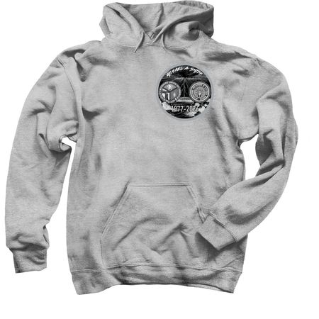 M. SMITH BLACK & GRAY&nbsp;, a Sport Grey Pullover Hoodie