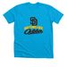 San Diego Padres No time like October MLB Shi, a Neon Blue Premium Unisex Tee