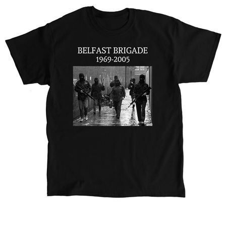 Belfast Brigade, a Black Classic Unisex Tee
