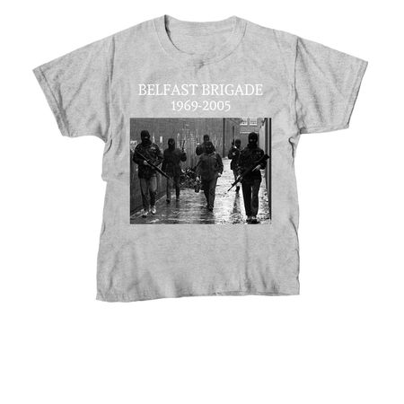 Belfast Brigade, a Sport Grey Youth Unisex Tee