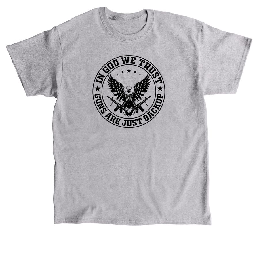 In God We Trust, a Sport Grey Classic Unisex Tee