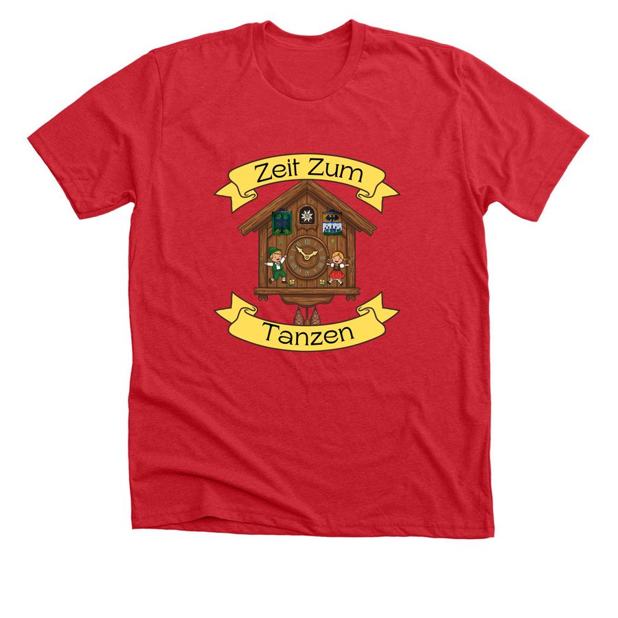 GFS Kindergruppe T-Shirt, a Heather Red Premium Unisex Tee