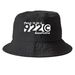 922- Hats, a Black Printed Bucket Hat
