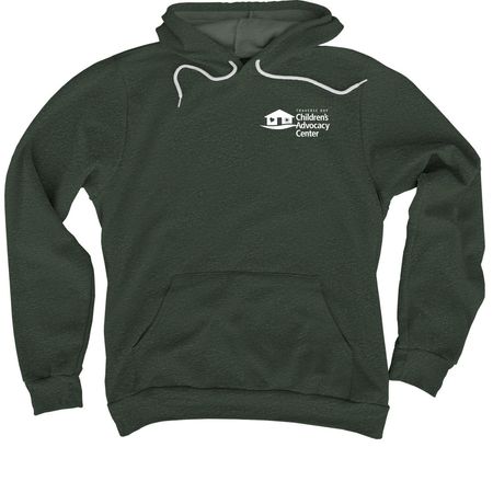 Mental Health Awareness Month: Brain, a Heather Forest Premium Pullover Hoodie