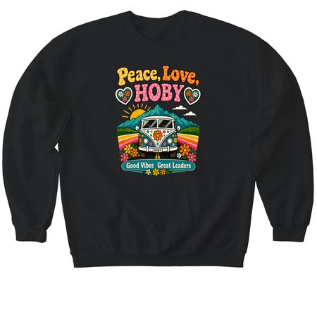 LIMITED EDITION HOBY OHS 2026 MERCH, a Black Softstyle Crewneck Sweatshirt