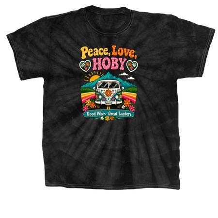 LIMITED EDITION HOBY OHS 2026 MERCH, a Black Classic Tie Dye Tee