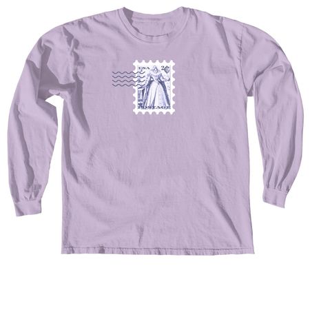 Georgia?s Postage Tee*, a Orchid Comfort Colors Long Sleeve Tee