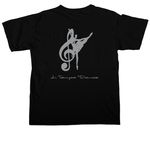 Be your own Sparkle, a Black Comfort Colors Unisex Tee (back-view)