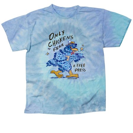 "Only Chickens" Summer Collection, a Lagoon Classic Tie Dye Tee