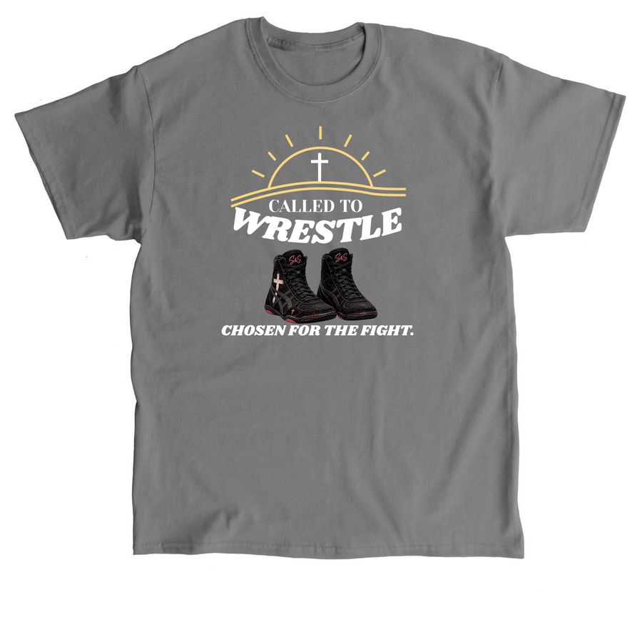 CALLED TO WRESTLE, a Charcoal Classic Unisex Tee
