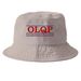 Classic Saints Red & Blue, a Khaki Printed Bucket Hat