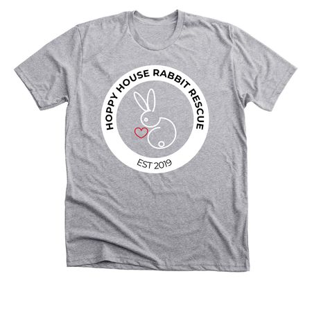 Circular Logo, a Athletic Heather Premium Unisex Tee