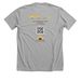 Research Saves Lives Shirt, a Athletic Heather Premium Unisex Tee (back-view)