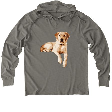 Misbehaving Miss Maven, a Driftwood Grey Allmade Organic Cotton Mineral Dye Hoodie Tee