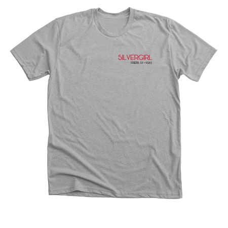 Two sided, a Athletic Heather Premium Unisex Tee