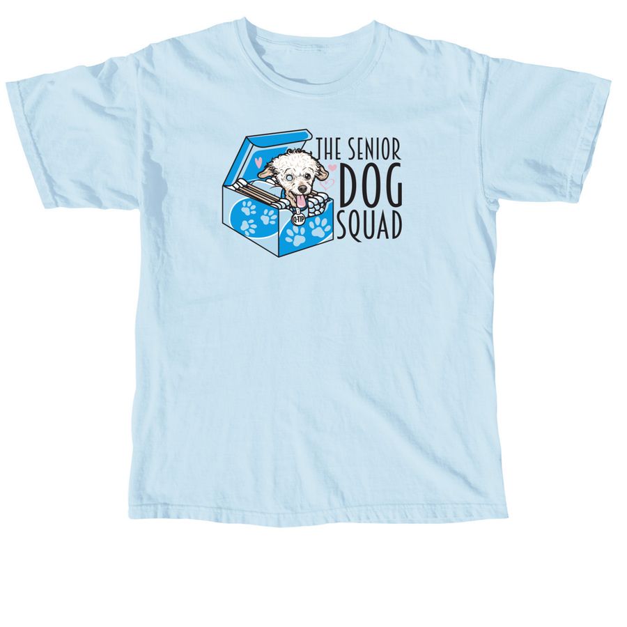SDS - Q-Tip, a Chambray Comfort Colors Unisex Tee