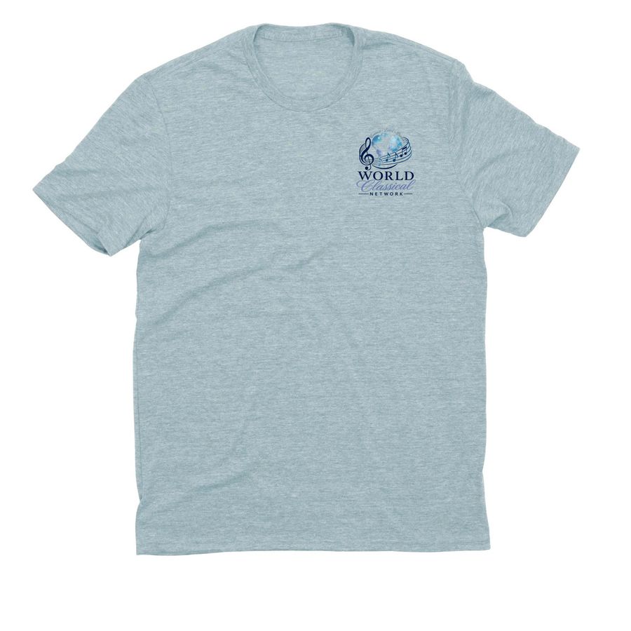 World Classical Network Merchandise, a I Like You Blue Allmade Eco Triblend Unisex Tee