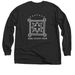 LCS Square Logo (Adult), a Black Classic Long Sleeve Tee