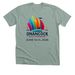 Onancock Sails Forward Shirts, a Heather Sage Premium Unisex Tee