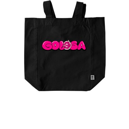 GOLOSA Carry-All Tote ?, a Black Recycled Cotton Tote Bag