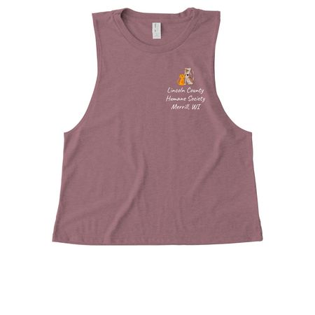 Second Hand Animals Make First Class Pets, a Vintage Rose Allmade Eco Triblend Women?s Muscle Tank