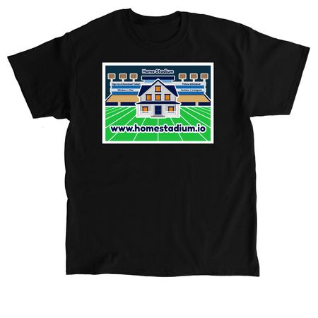 Home Stadium 2026, a Black Classic Unisex Tee
