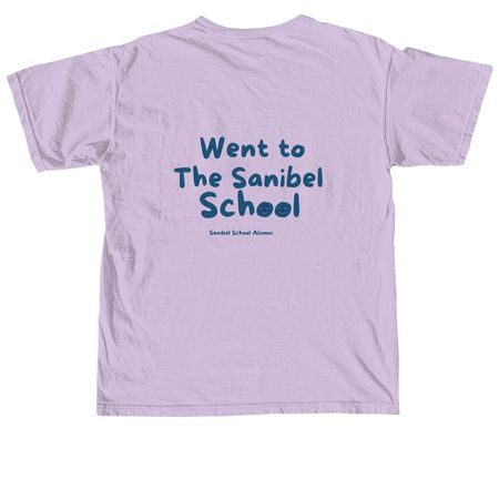 Cool Kids Alumni Shirt, a Orchid Comfort Colors Unisex Tee (back-view)