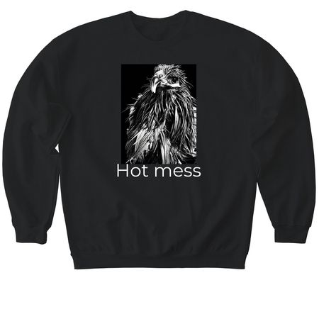 Beaker&nbsp;, a Black Softstyle Crewneck Sweatshirt