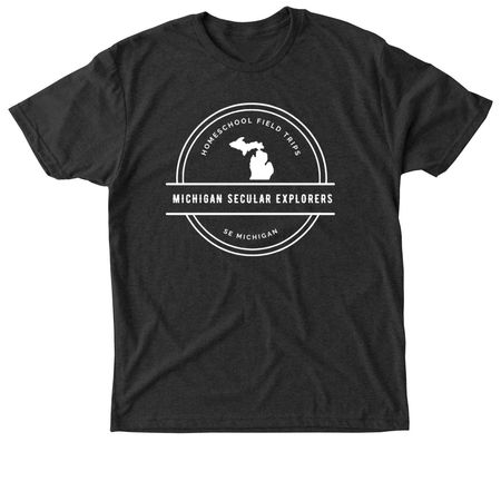 Michigan Secular Explorers Group Apparel, a Vintage Black Triblend Unisex Tee