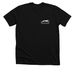 All White Logo, a Solid Black Blend Premium Unisex Tee
