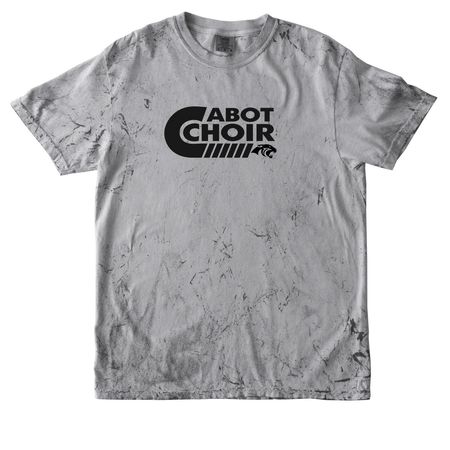 Cabot Choir Classic Tee, a Smoke Comfort Colors Colorblast Tee
