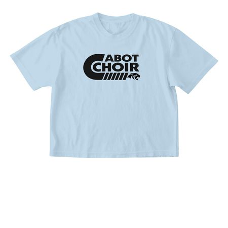 Cabot Choir Classic Tee, a Chambray Comfort Colors Boxy Tee