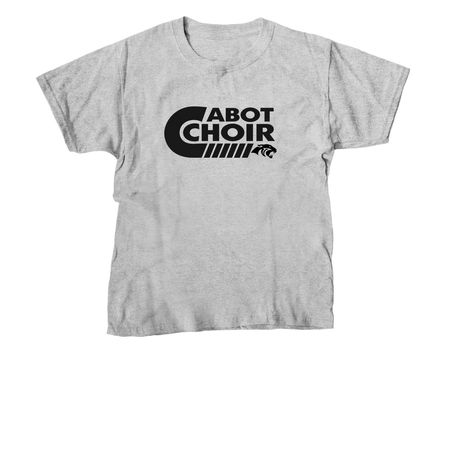 Cabot Choir Classic Tee, a Sport Grey Youth Unisex Tee