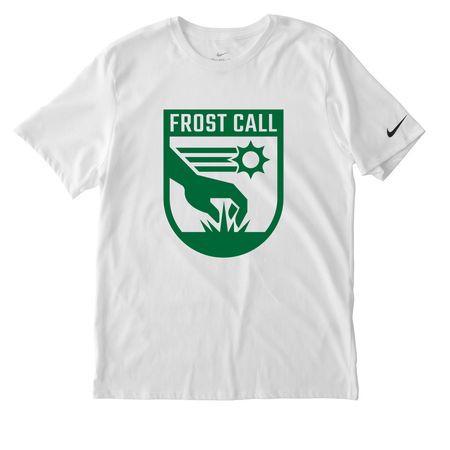 Frost Call Summer '26&nbsp;, a White Nike Dri-FIT Jersey Blend Performance Tee