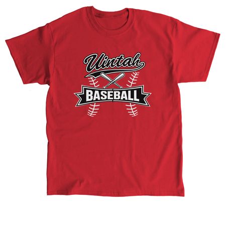 Uintah 8U Baseball&nbsp;, a Red Classic Unisex Tee