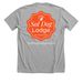 Keeping dogs in their home, a Athletic Heather Premium Unisex Tee (back-view)