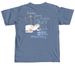ACF Share the Beach 25th Anniversary, a Blue Jean Comfort Colors Unisex Tee (back-view)
