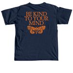 ADHD Awareness Month, a True Navy Comfort Colors Unisex Tee (back-view)