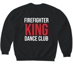&nbsp;Dance Club Tee, a Black Softstyle Crewneck Sweatshirt (back-view)