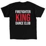 &nbsp;Dance Club Tee, a Black Classic Unisex Tee (back-view)