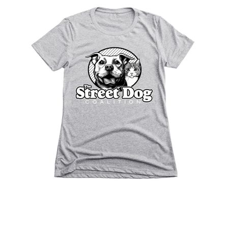 T-Shirts, a Dark Heather Grey Women's Slim Fit Tee