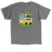 2025 GMPR Pug Social Apparel, a Charcoal Classic Unisex Tee (back-view)