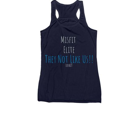 MiSFiT ELiTE, a Navy Women's Racerback