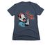 The Future is Kind, a Midnight Navy Women's Slim Fit Tee