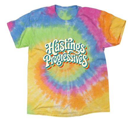 Hastings Progressives ? Retro Tie-Dye, a Eternity Classic Tie Dye Tee
