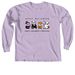 Panda Halloween 2026, a Orchid Comfort Colors Long Sleeve Tee